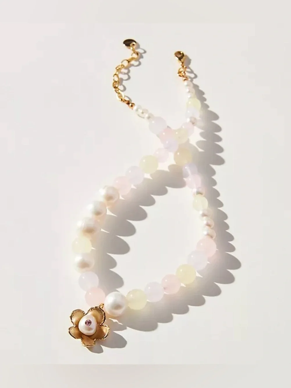 Anita Berisha Pastel Dreams Necklace NWT Jade Pearl Choker⁠